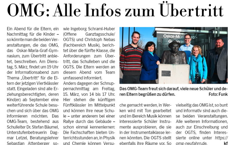 Pressetext aus dem „Monat“, März-Ausgabe