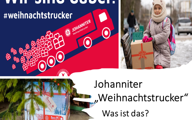 Johanniter-Weihnachtstrucker 2024 externe Bilder