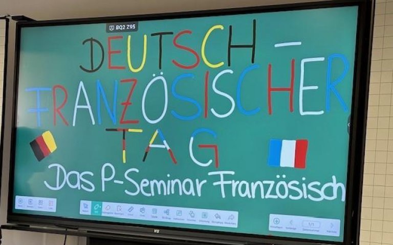 Das P-Seminar Französisch Fotos