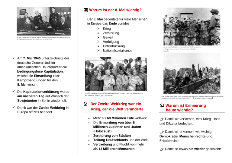 Flyer und Durchsagentext