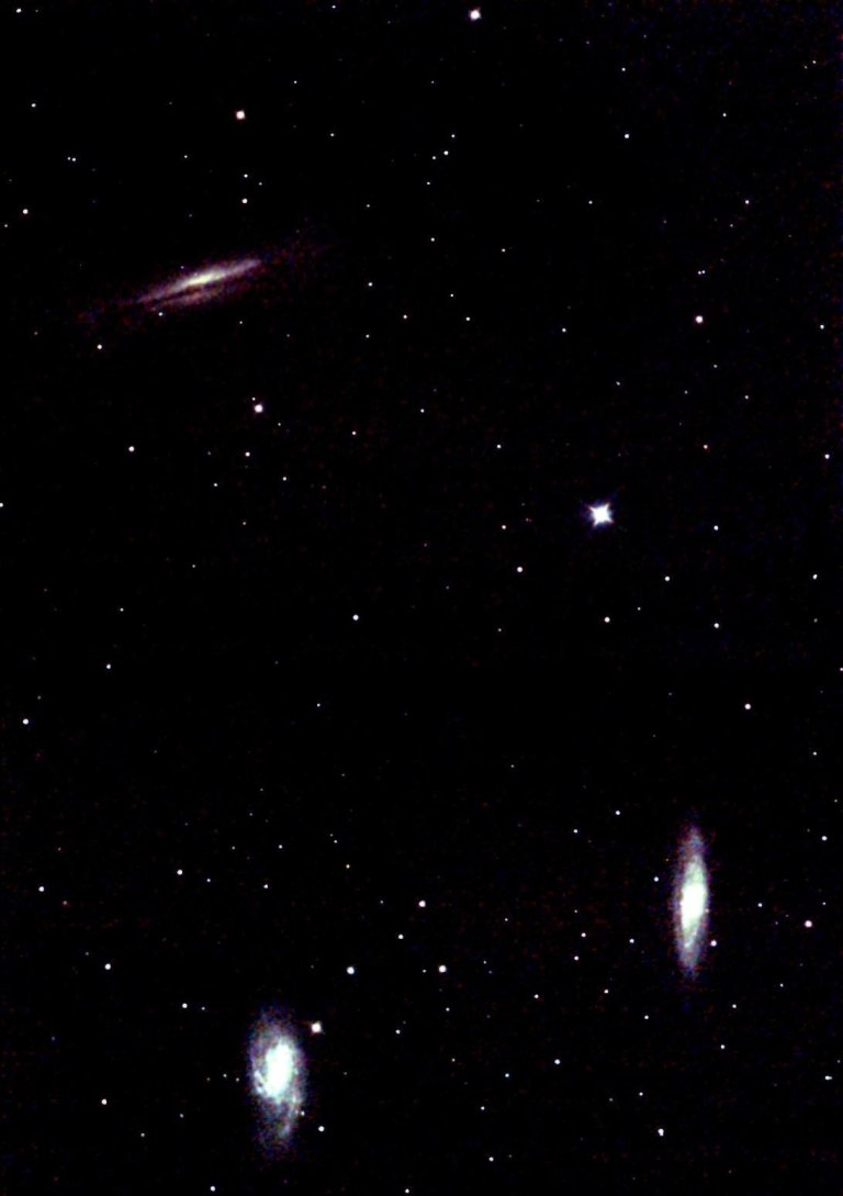  Deep Sky Objekt des Monats: M65-M66_NGC3268 (“Leo-Triplett“)