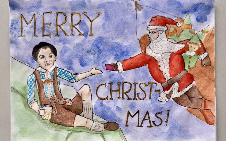 Weihnachtskarten Gestaltung 2024