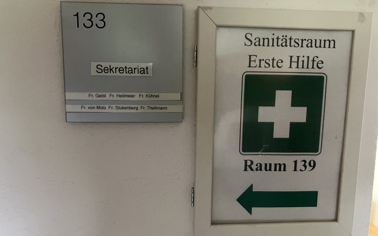 Der Schulsanitätsdienst am OMG Bilder2025